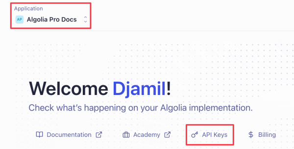 Algolia App